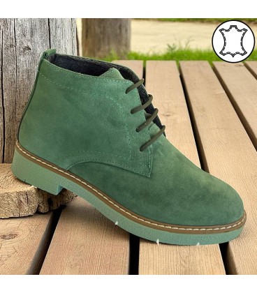 Women's genuine leather boots 028 Y