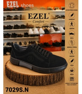 Men's shoes natural leather 7029 S.N